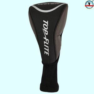 Top-Flite Driver Head Cover Black Headcover